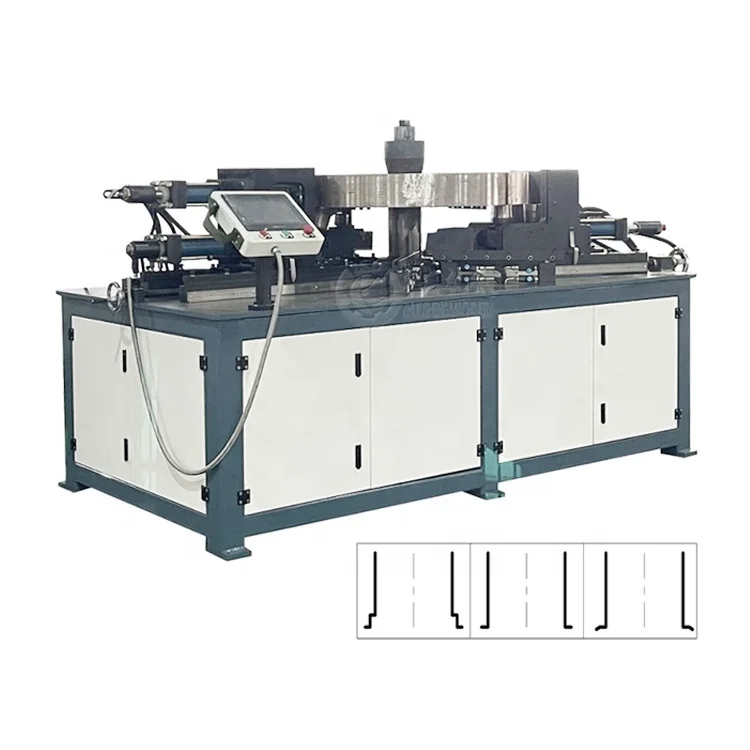 Stainless steel cylinder secondary edge curling automatic hydraulic flanging machine