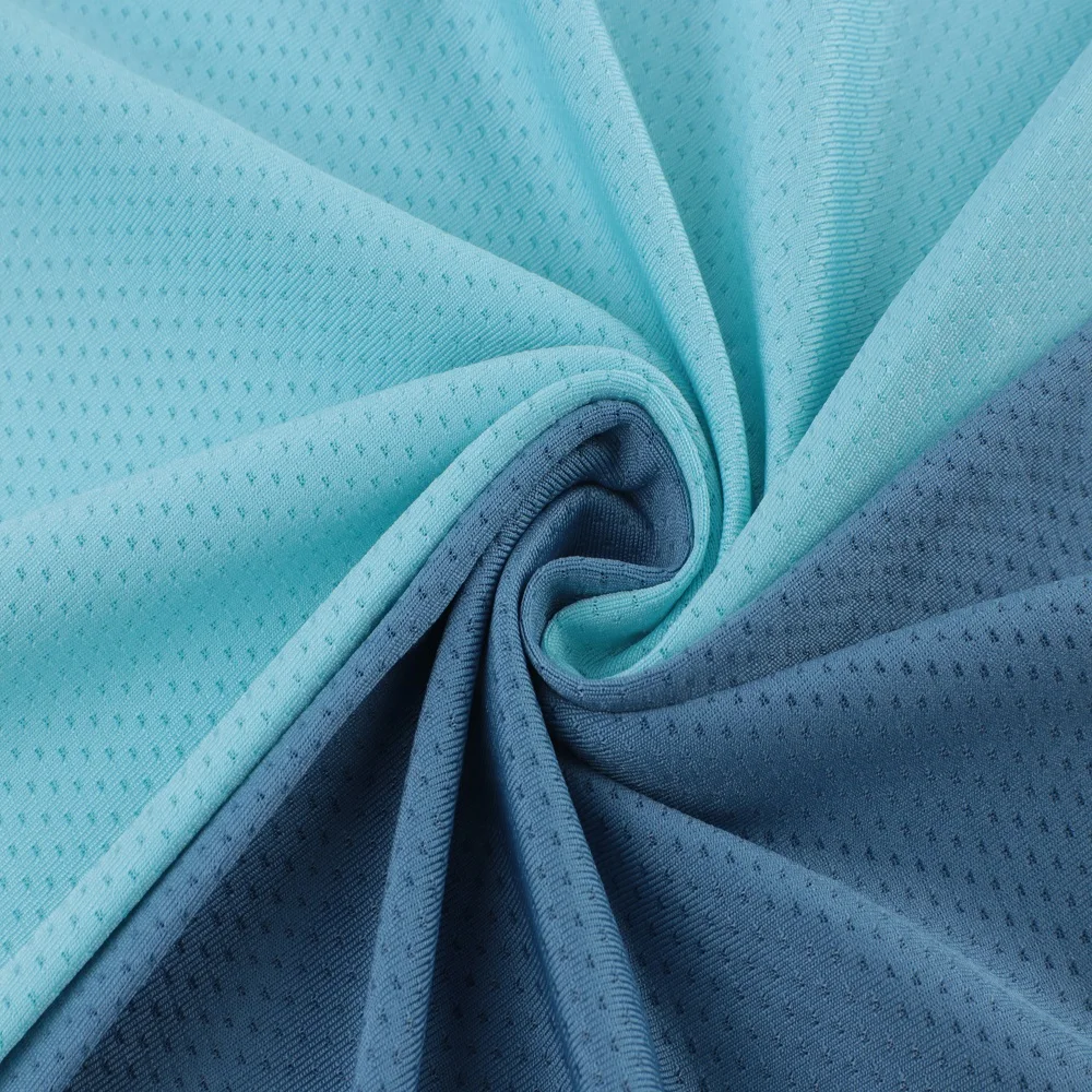 2023 высококачественные леггинсы 95% полиэстер 5% спандекс стрейч окрашенная вязаная Влагоотводящая переработанная ткань для спортивной одежды