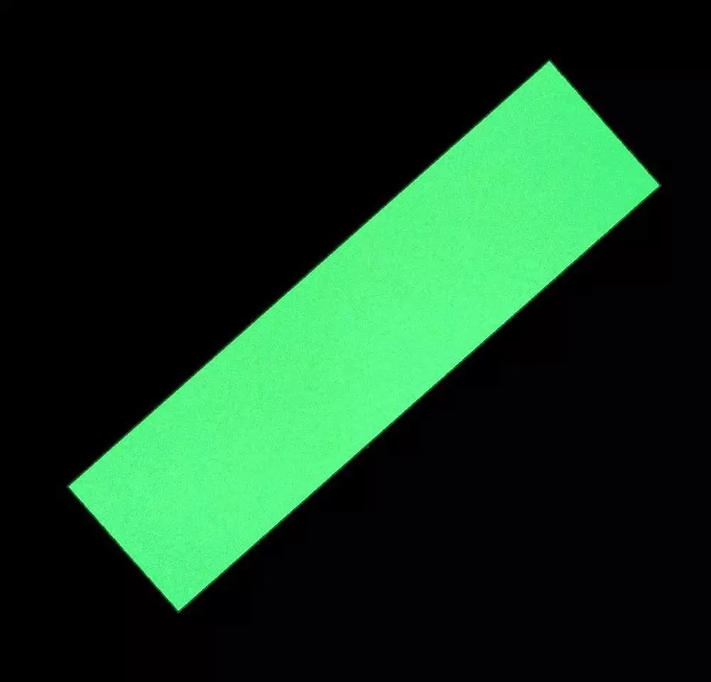 
Glow after charge in light Longboard Skate Sand Paper Scooter Skateboard Grip Tape 