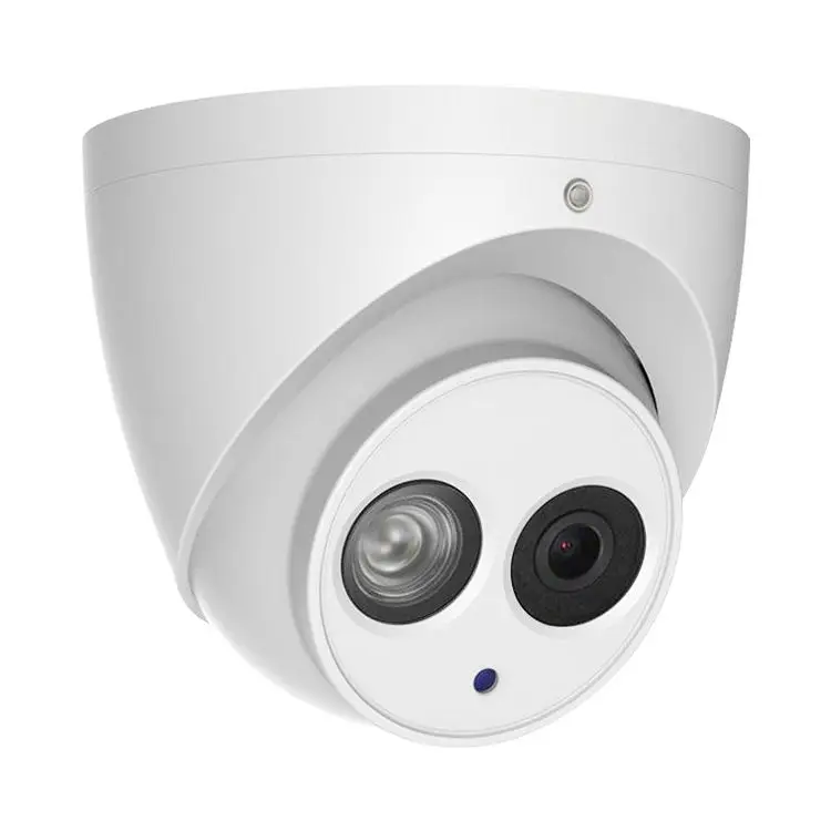 DH HDW4631C-A 6MP IR POE Eyeball Turret Network home outdoor Built-in Microphone Audio security IP Camera