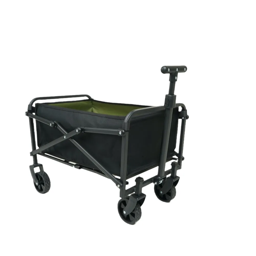 Small Size Lightweight Fishing Trolley Folding Picnic Cart Camping Wagon Mini Camping Cart