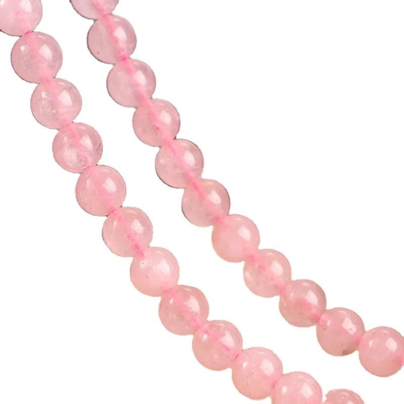
Wholesale Loose Gemstone Strand Natural Chalcedony Stone Crystal Beads Stone For Jewelry Making 