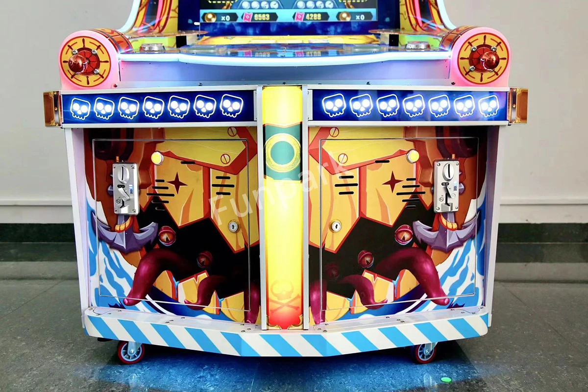 Indoor Arcade Game Center Equipment Islano Rancer Push Ball Lottery Machine