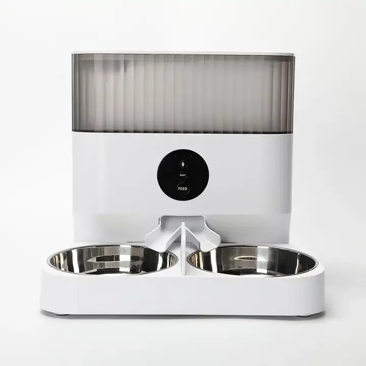 BSCI Factory Automatic Feeder Wholesale App Control Advanced Timed Cat Dog Bowl Smart Pet Bowls Feeders