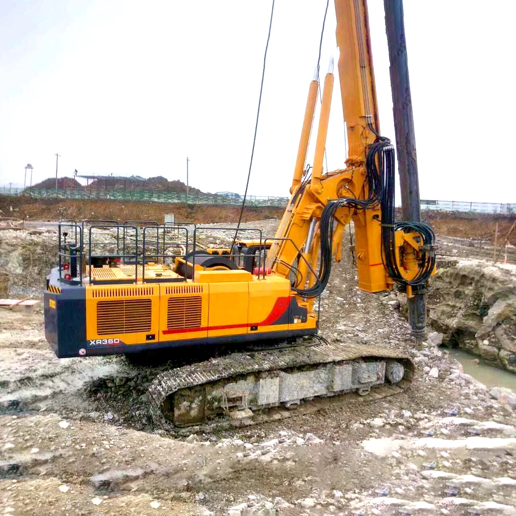 New 56m 160kN.m Max. Output Torque Hydraulic Rotary Drilling Rig XR160E in Stock