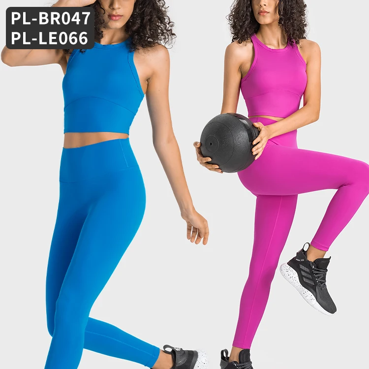 High Quality Gym Fitness Plus Size Sportswear Women New Custom Logo Seamless Yoga Set Sports Yoga Set Plus Size Yoga Sets