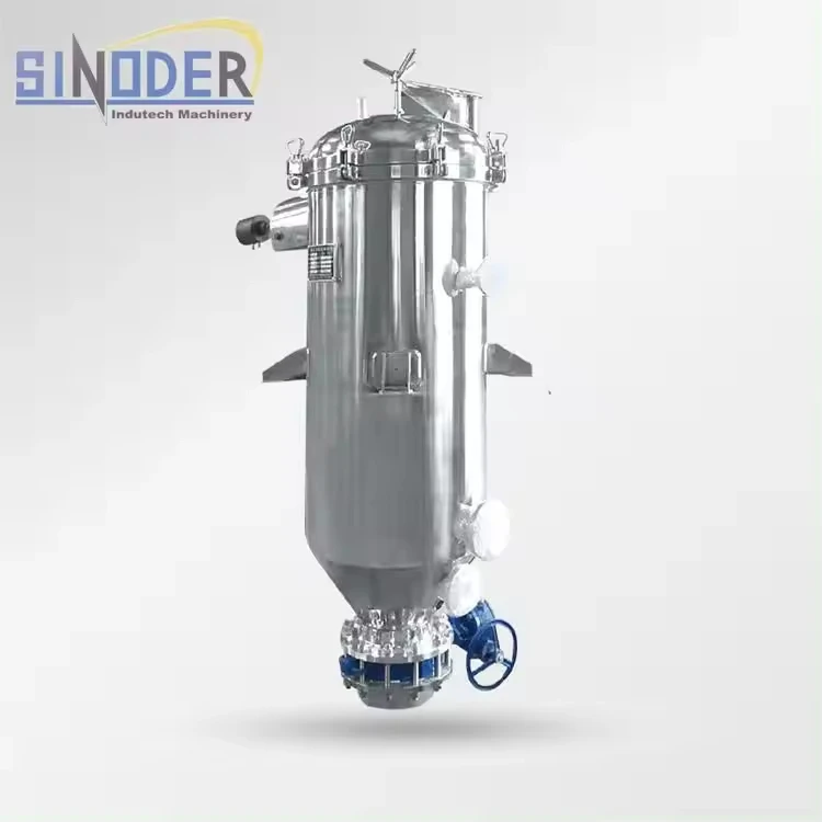 Closed Plate Type Industrial Leaf Filter Machine Self-Discharge Leaf Filter Edible Oil Filter