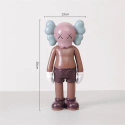 Nordic creative light luxury bear ornaments tide play doll resin crafts home decoration ornaments