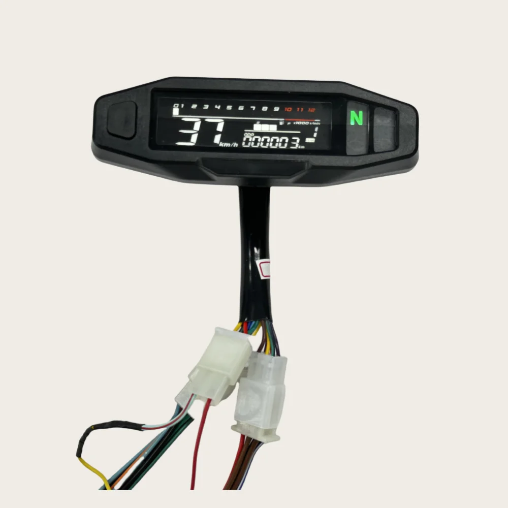 Top Choice for Distributors LCD Motorcycle gauge mini Motorbike Speedometer  for dirt bike Keweis K16 250cc
