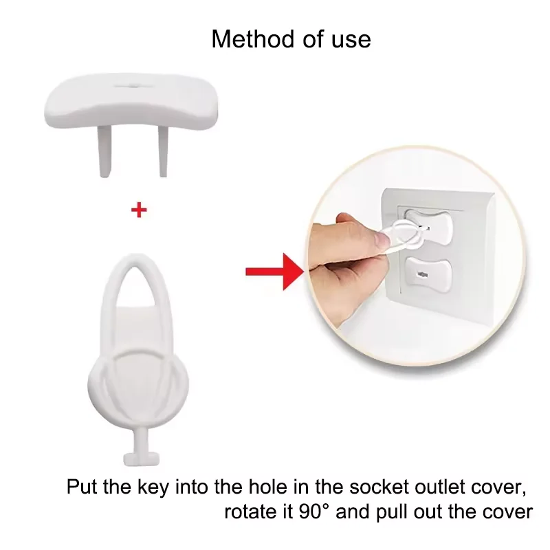 Factory Direct Sale Safety 1st Plug Protectors Child Proof Electrical Protector Baby Safety Plug Covers with 2 Prong