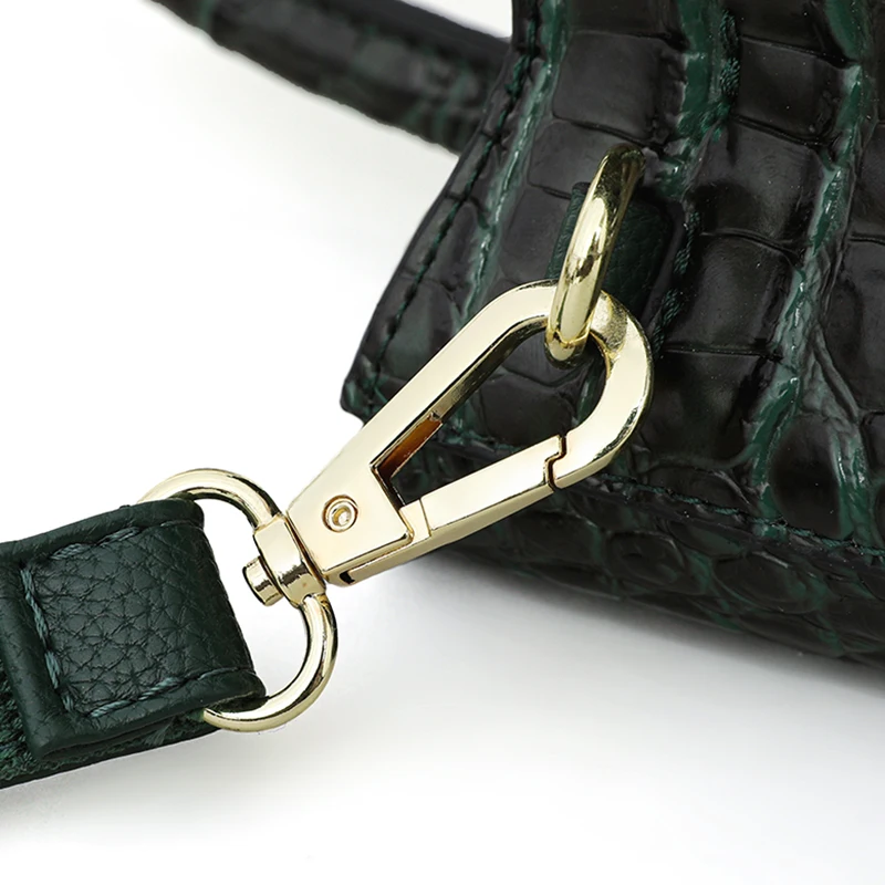 JIANUO crocodile alligator handbag wholesale luxury fashion alligator tote bag