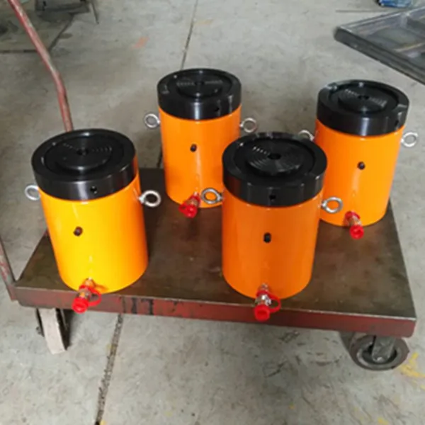 
single /double Small cylinder/jacks/JACKING 320/400/500T with handle pump 