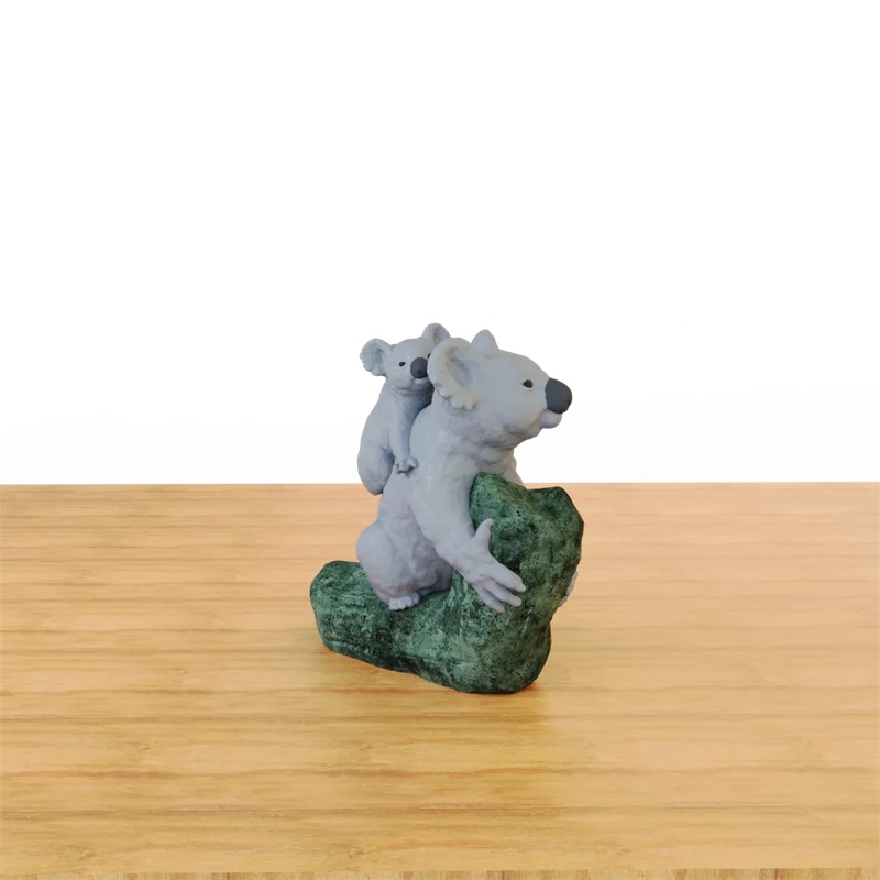 Online Wholesale 3d Figurine Manufacturers Souvenirs Figurines for Home Decor Custom Resin Animal Koala Statue