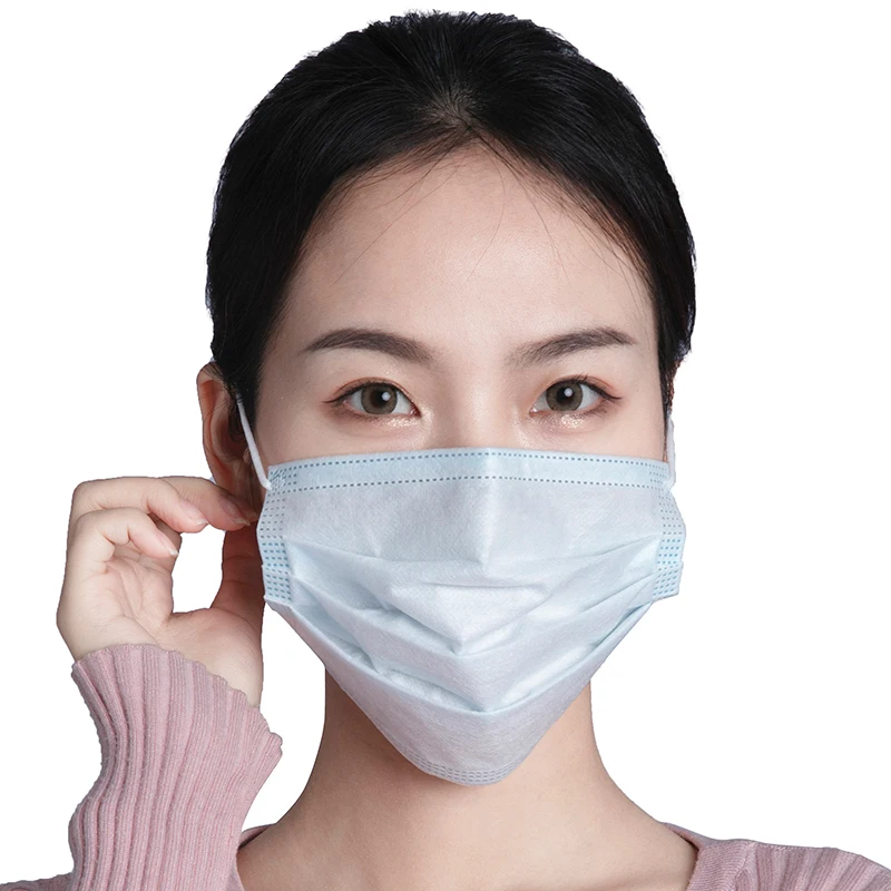 CE Approved 3 ply disposable protective masques medicaus masks