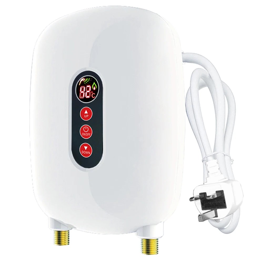 2022 High Quality Digital Tankless Hot Water Geyser Mini Smart Instant Electric Shower Water Heater
