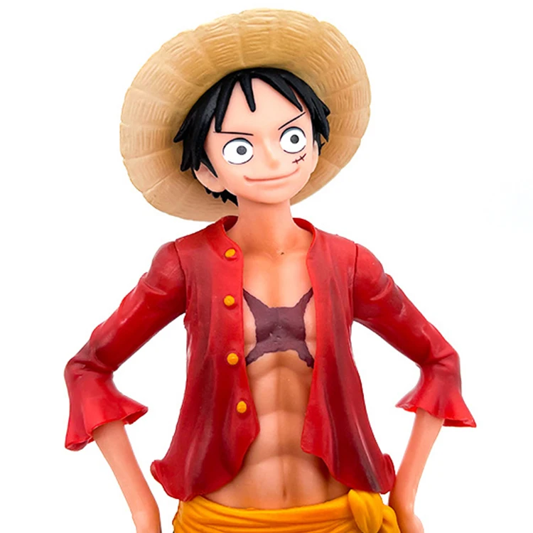 Hot Sale Products 26.5cm d Luffy PVC Action Figures Luffy Cartoon Character Model Anime Figure Toys  Anime Resin Model Toy