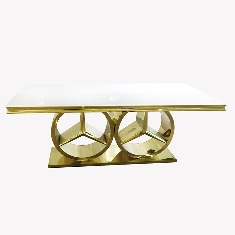 factory wholesale luxury customized color and size wedding banquet table modern dinig table