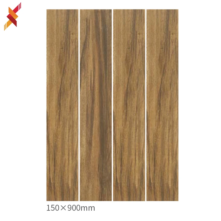 150x900cm floor tile antique floor foshan ceramic wood look glazed porcelain tiles for living room and bedroom