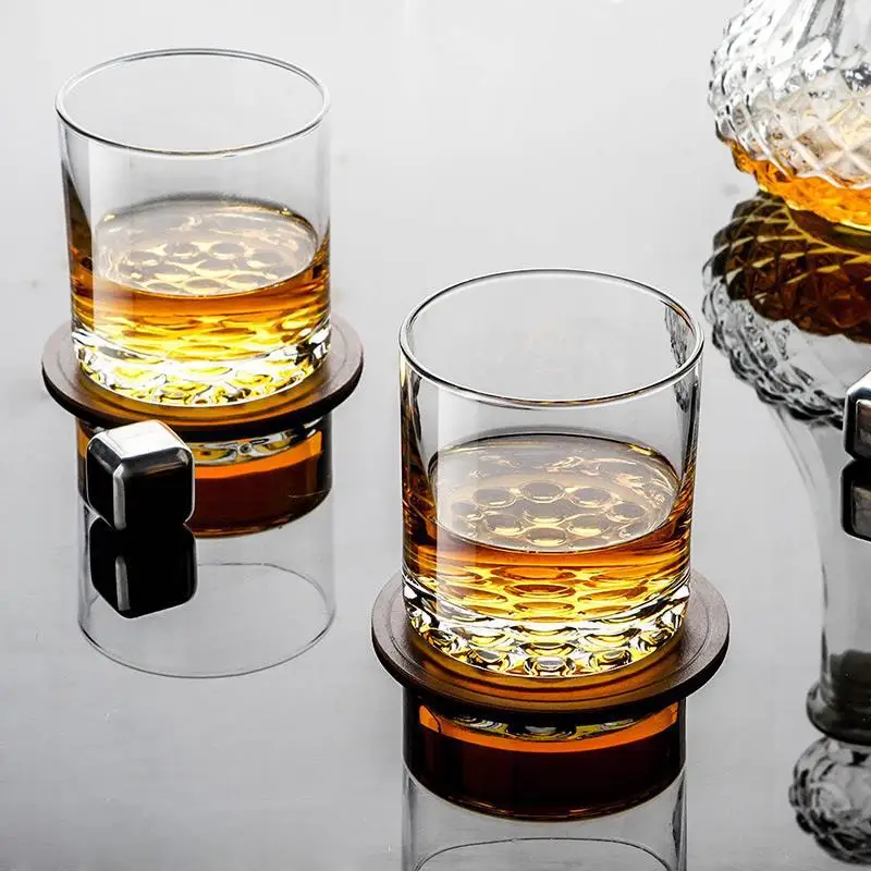 Libbey Glass Strong Classic Thickened Bottom Whisky Glass Cocktail Glasses Tumblers