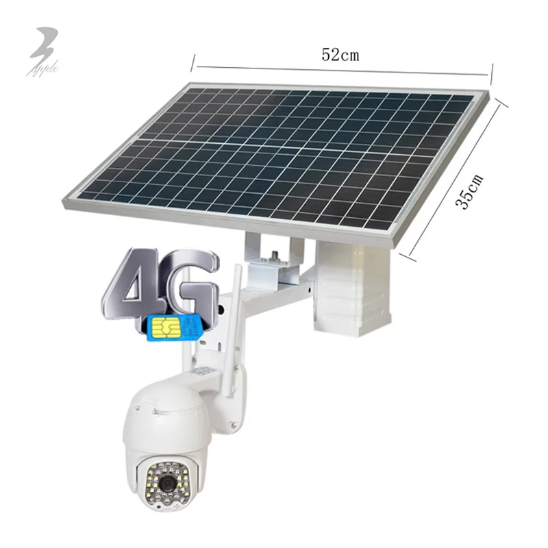 Best Sale 1080P 2Mp Powered Cctv With Zoom Solar 4G Camera 2021