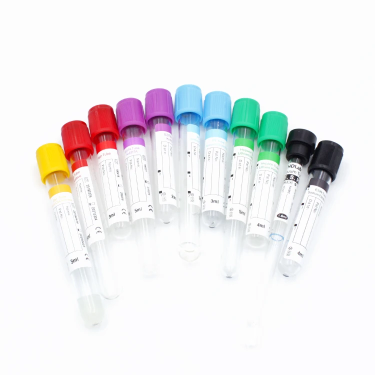 Medical disposable sterile Vacutainer vacuum blood collection tube