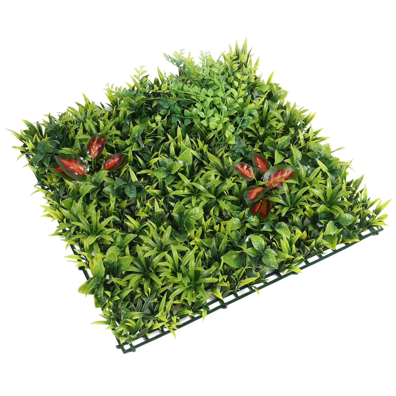 Topiary панели из бокса рулон живой изгороди искусственные листья настенная трава украшение для стен зеленая вертикальная