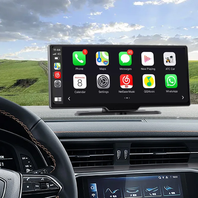 2023 Dual BT Stereo Android auto Car Radio 10.26 inch Wireless Carplay Car Play Dashcam DVD Audio System mp5 player for car