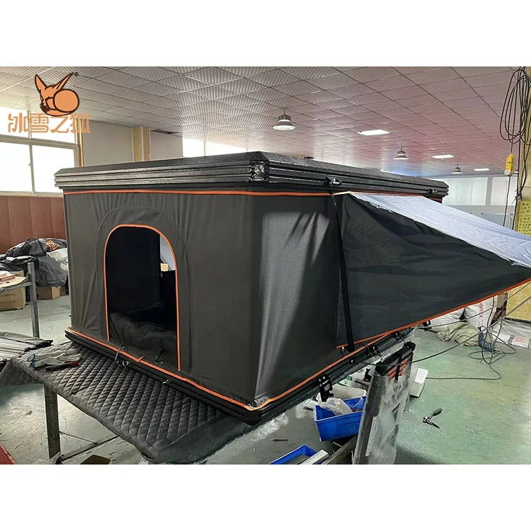 Палатка на крышу автомобиля складная жесткая для 1-4 человек