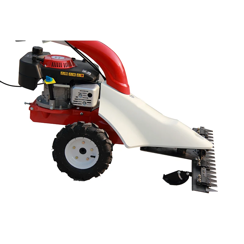 Hot Sale 170cc 4 Stroke Walk Behind Mini Gasoline Sickle Bar Mower Scythe Mowers for Sale