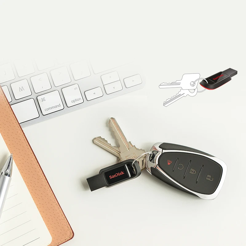  Оптовая продажа флеш-накопитель USB SanDisk CZ61 128 ГБ 64 32 16 флешка 2 0 карта памяти USB-диск