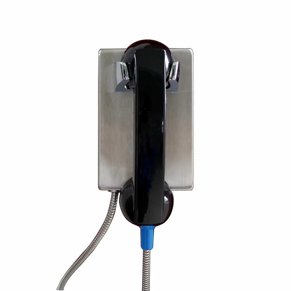 Автоматический циферблат телефон подкачки системы домофон для тюрьмы без клавиатуры из нержавеющей стали промышленный телефон