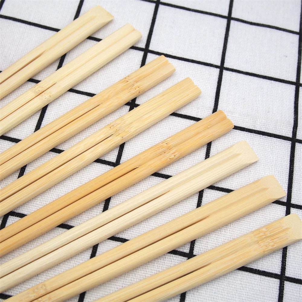 in stock High Quality Sushi Disposable Bamboo Chopsticks 18cm/23Cm Long Tensoge Bamboo chopsticks