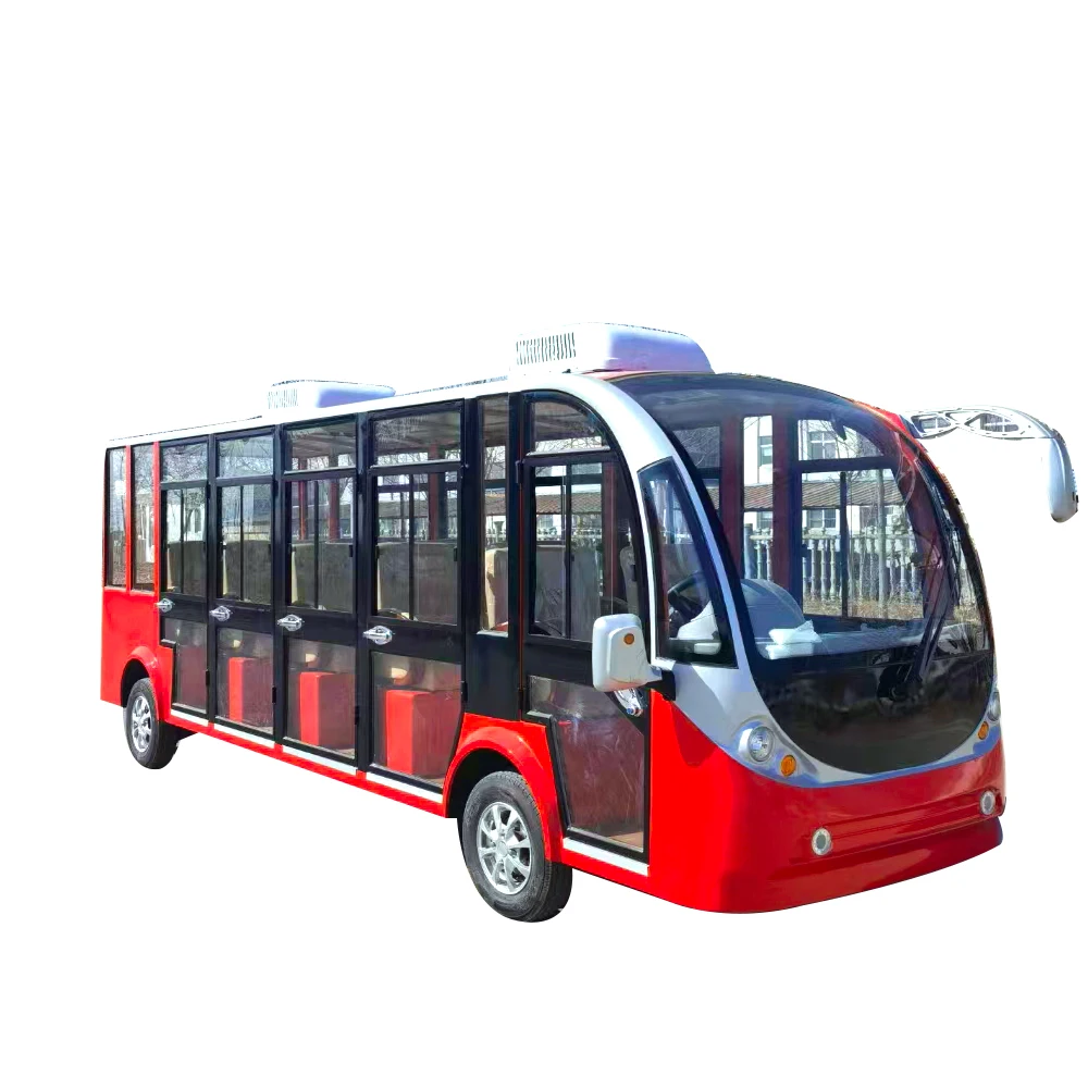 OEM electric tourist bus & car with 17 passengers