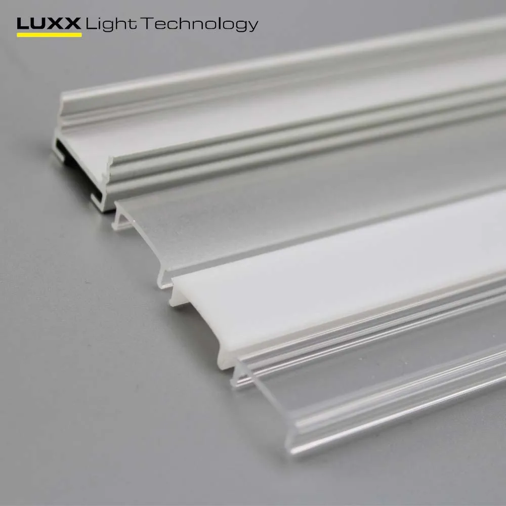 OEM Color and Packaging Wall Mounting U Shape Aluminium Profile LED Profile for Strip Cabinet Stair Showcase Light