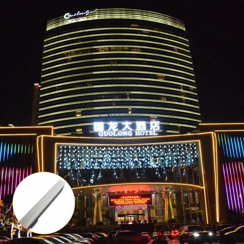 dmx led rgb tube light for building decoration
