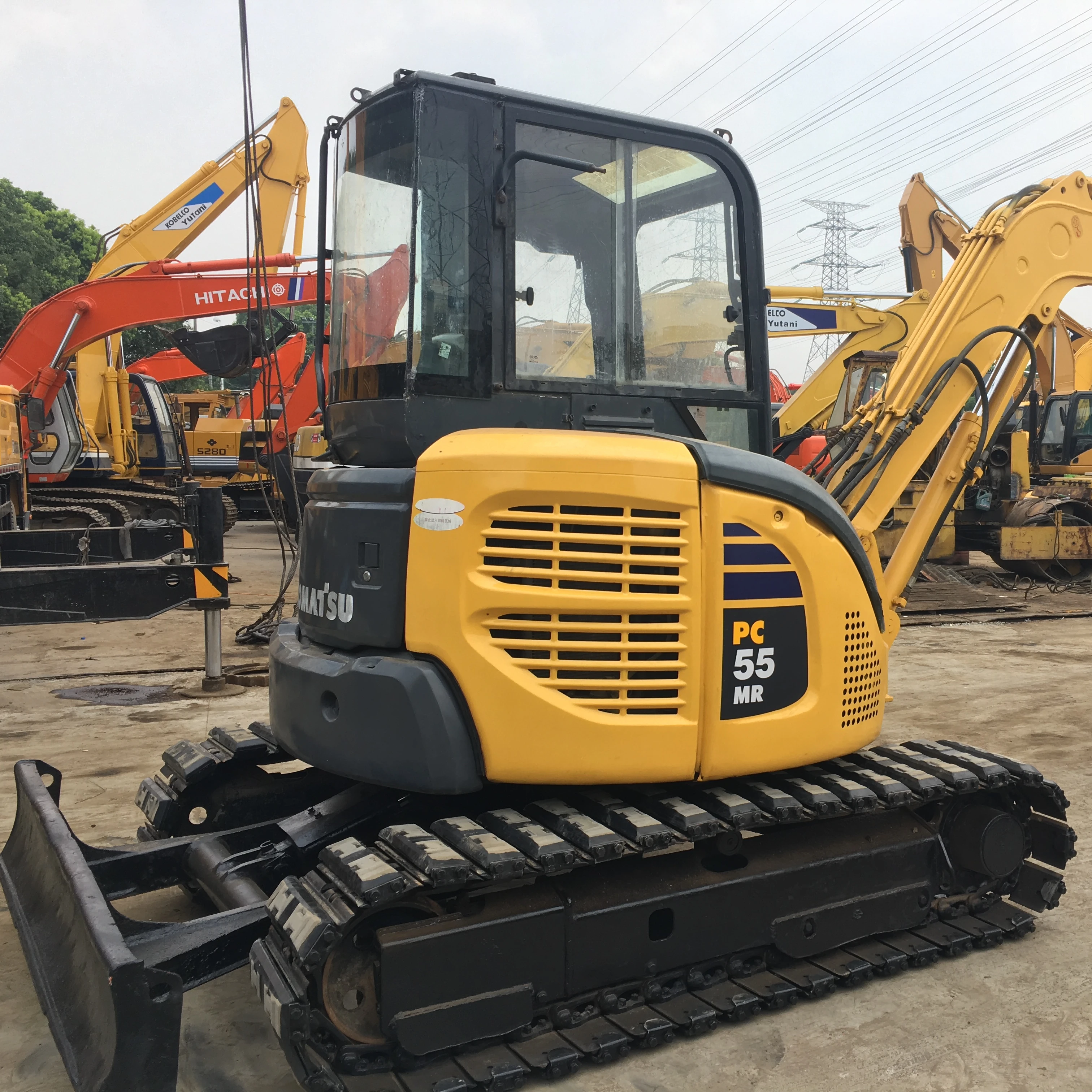 Used Condition and Construction works Applicable Industries Used Komat su  excavator PC35 PC55 for sale