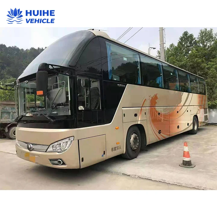 High quality 12m yutong coach bus for sale Used 55 seats coach bus