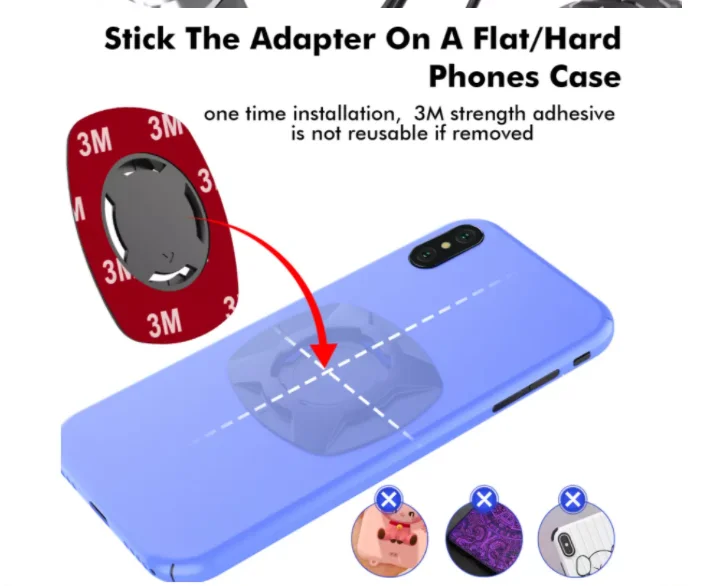 Good Price Mountain Bike Phone Holder Racing Bicycle Phone Stand Quick Lock Cellphone Mount With Strong Paste Adapter