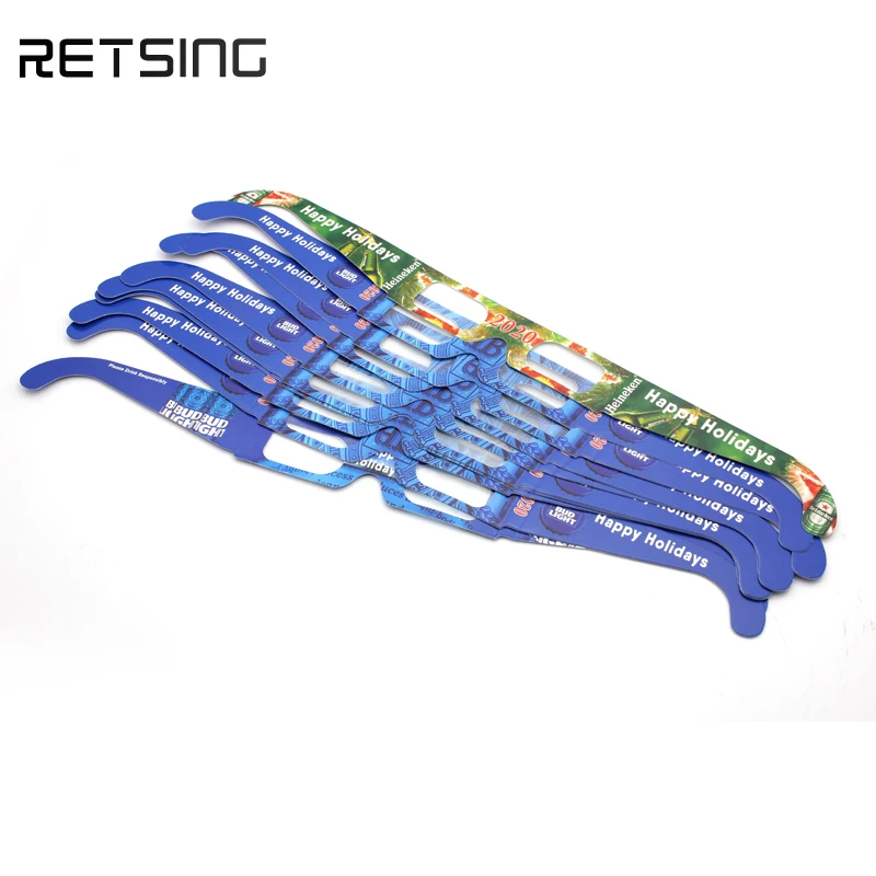 Custom Logo Paper 3d Glasses Cheap Paper Chromadepth 3d Glasses