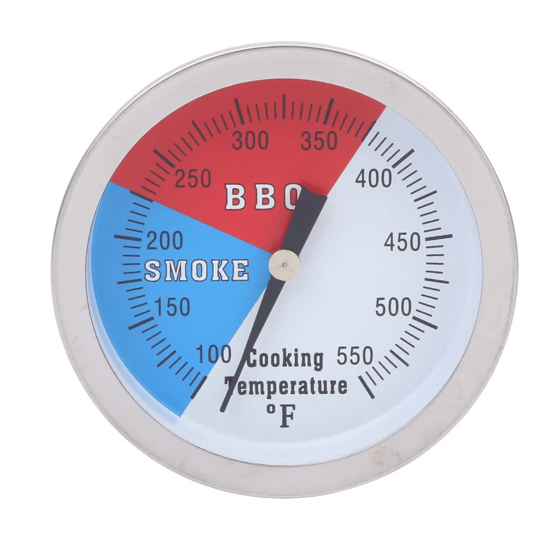 Professional BBQ thermometer stainless cooking bimetal dial instant reading baking oven thermometer stove thermometer