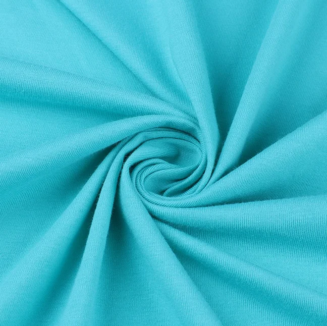 
Leesourcing- bamboo organic cotton knit fabric wholesale 95 bamboo 5 spandex fabric 