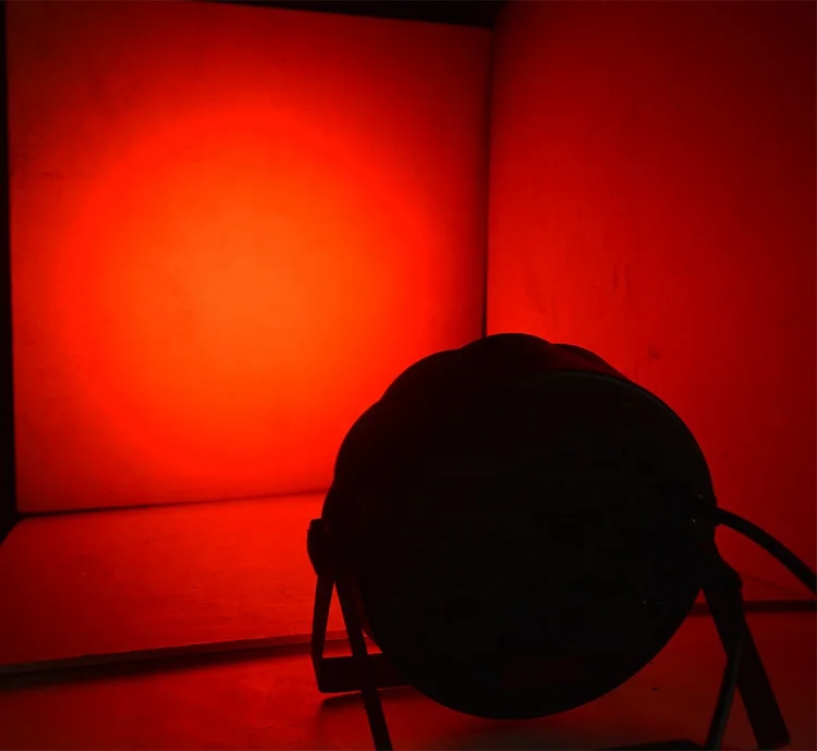 Best DMX512 Stage Light Plastic led rgb mini slim led par can light 54*1W parcan light