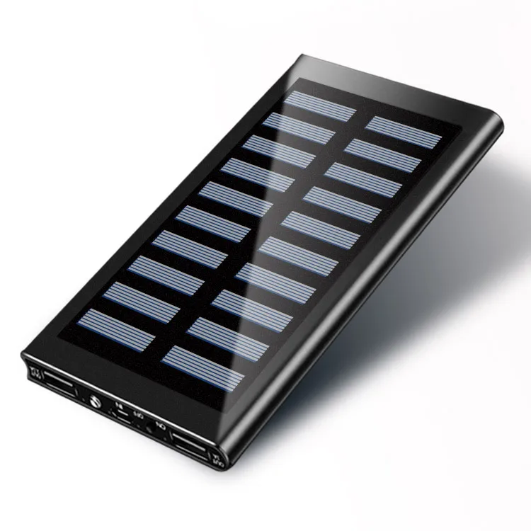 Оптовая продажа Rohs заказное солнечное зарядное устройство 10000 мАч портативное солнечное зарядное устройство для телефона