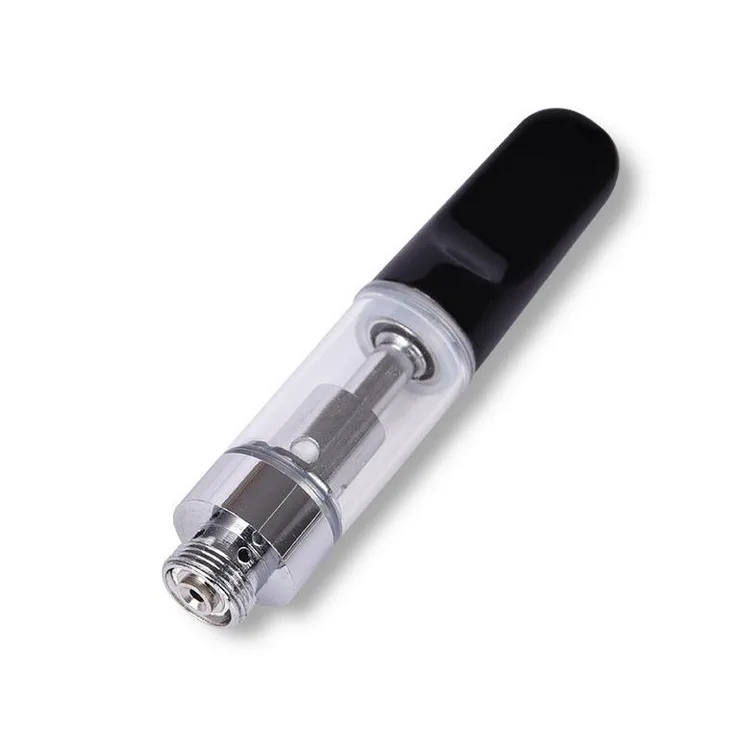 
 Оптовая продажа, емкость для электронной сигареты, керамическая тележка, пустой cbd, новинка, 0,5 мл, 1 мл, 1 г, аксессуары для курения, металлический картридж из пирекс-стекла, атомайзер 510  