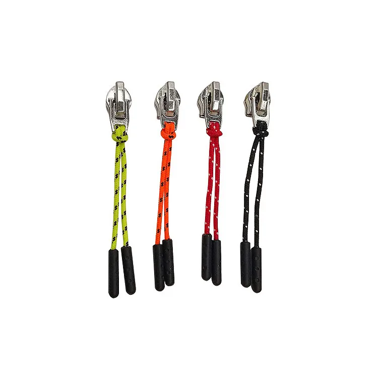 High quality custom-made Zipper head rope nunchaku pull piece bag rope pull tail pull head rope