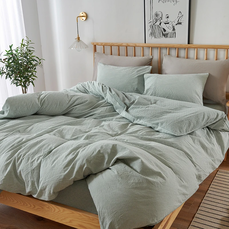 King size plain flat fabrics textile 100% cotton printed bedsheets