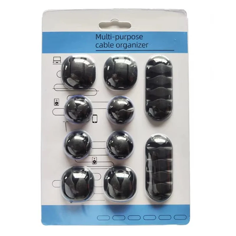 10 шт. Многофункциональный силиконовый кабель