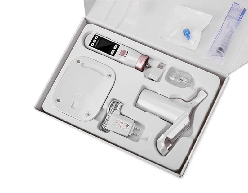 handheld meso gun injector for skin lift device