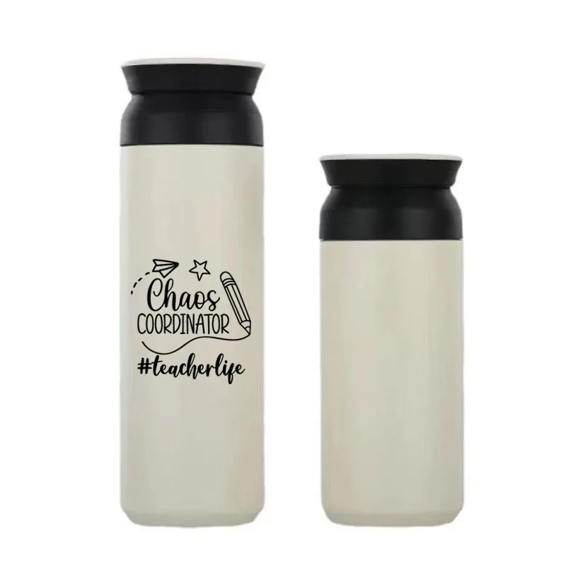 Hot sale 350/500ml flasks vacuum holder water bottle stainless steel custom logo fashion insulated vacuum flask