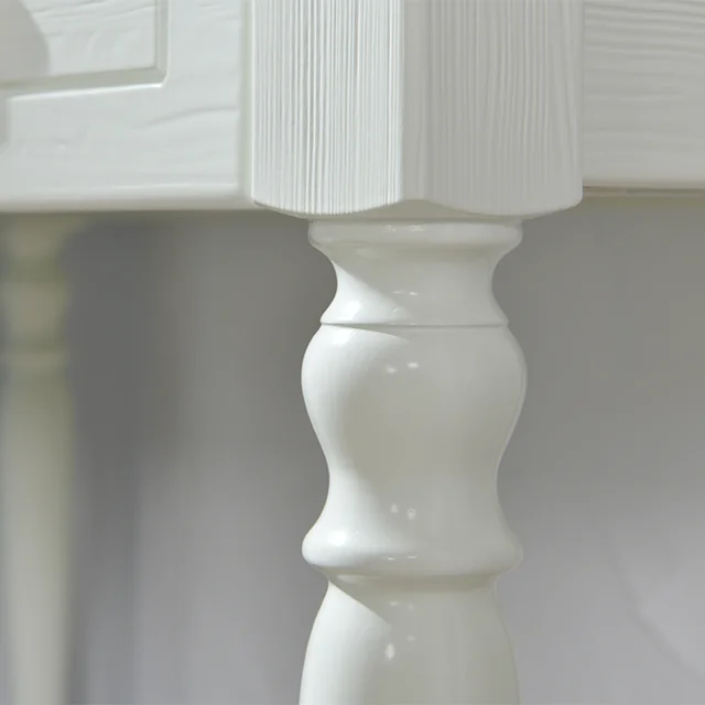 Sampo kingdom European style white paint Finland solid pine  wooden kids bunk bed for kids customized furniture